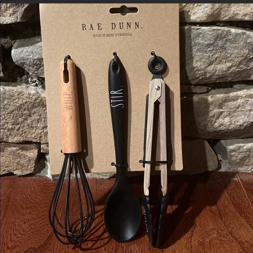 RAE DUNN 3 PIECE MINI UTENSILS